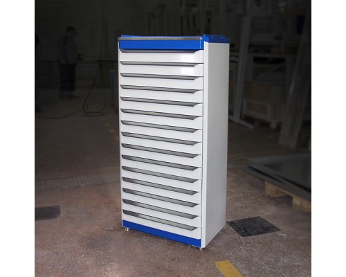 Тумба инструментальная напольная с выдвижными ящиками WS.31.6050.090-900